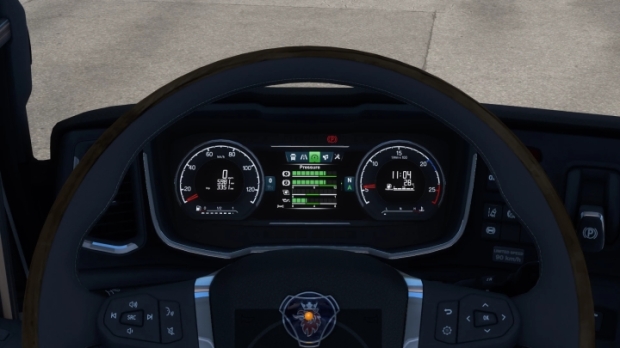 ETS2 - Scania 2016 Improved Dashboard V3.0