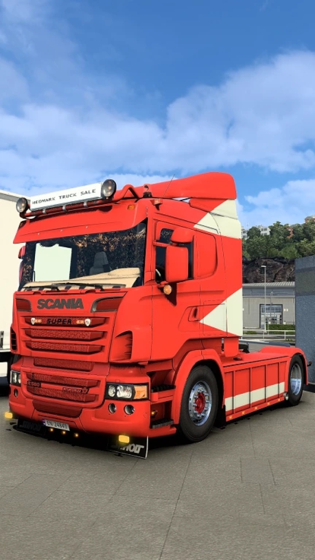 Ets Scania Fred Hedmark Truck Sale Skin Euro Truck Simulator