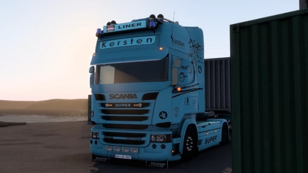 ETS2 - Scania FreD Kersten Transporte Skin