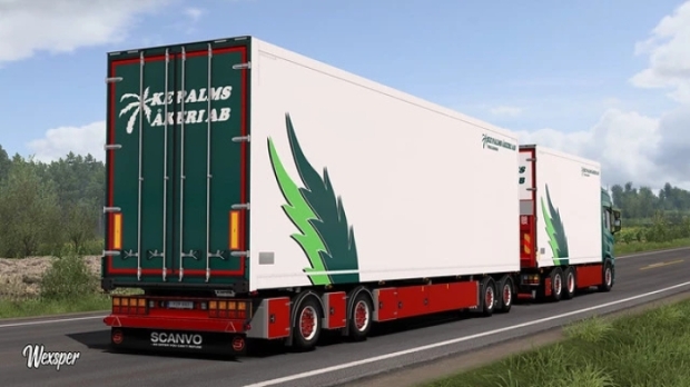 Ets Scania R S Ke Palms Akeri Ab Skin Pack V Euro Truck