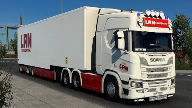 ETS2 - Scania S & R LRN Transport Skin Pack
