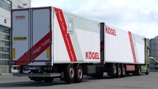 ETS2 - SCS Double Trailers Edit V1.0