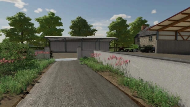 FS22 - Stone Wall Pack (Prefab) V1.0