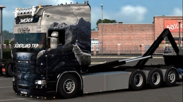 ETS2 - The Lone Wolf for RJL Scania V1.0