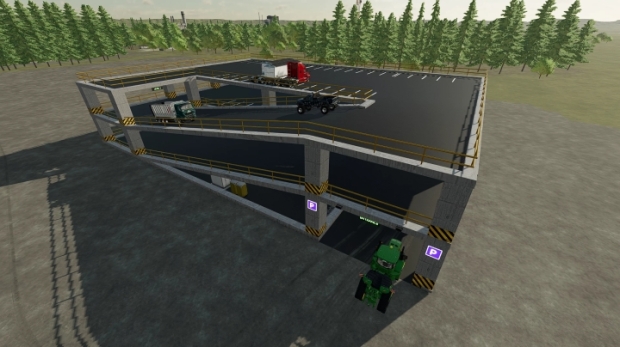 FS22 - Three-Level Parking V1.0