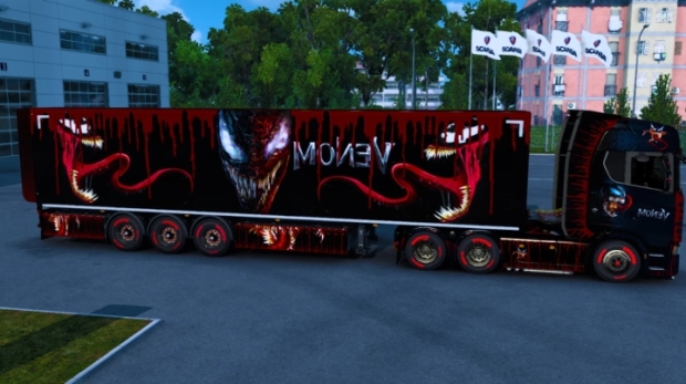ETS2 - Venom Skin Scania New Skin Project V0.8