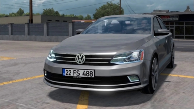 ATS - Volkswagen Jetta 2018 + Interior V2.0