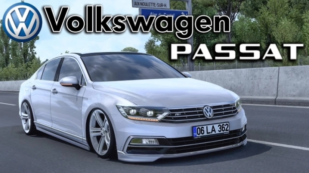 ATS - Volkswagen Passat B8 + Interior V1.1