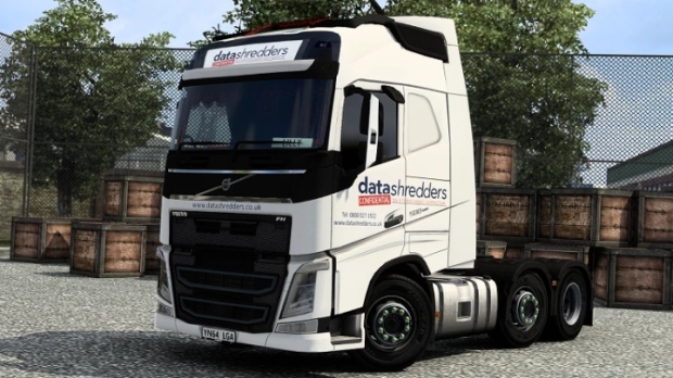 ETS2 - Volvo FH Datashredders Skin Trucker Tim