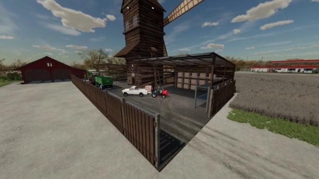 FS22 - Windmill - Old Style Rotary V1.0