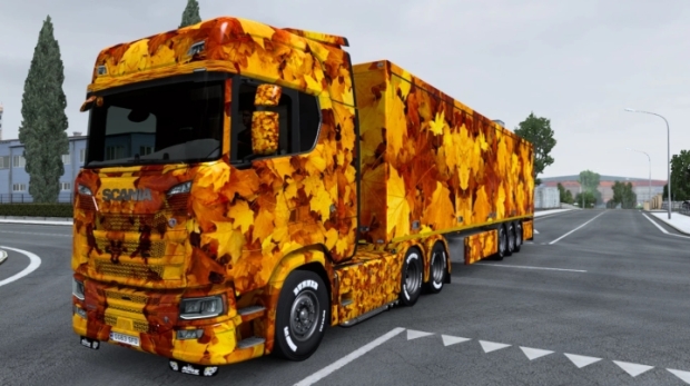 ETS2 - Yellow Leaves Skin