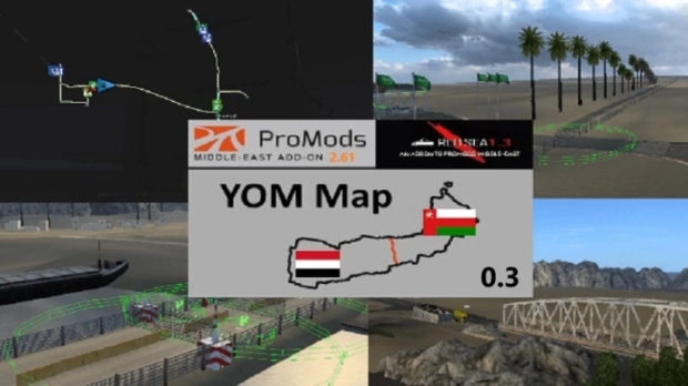 ETS2 - Yemen Oman Middle East Addon V0.3