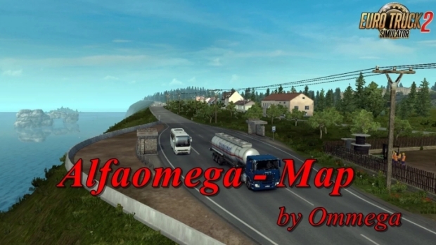 ETS2 - Alfaomega 1:1 Map Scale V1.3.1