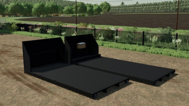 FS22 - Ampliroll Flatbed Trailer V1.0