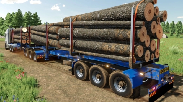 FS22 - Australian Logging Trailers V1.0
