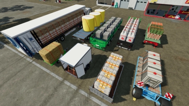FS22 - Autoload Stock Trailer Pack V1.1.1