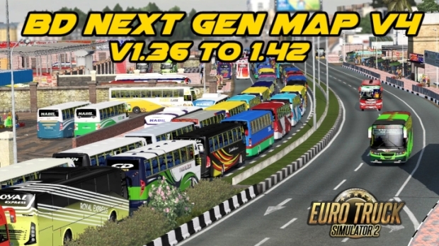 ETS2 - BD Next Gen Map V4.0