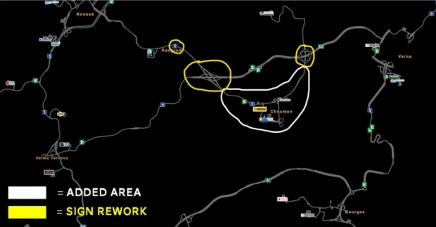 ETS2 - Bulgaria Added (BG+) v0.9.1
