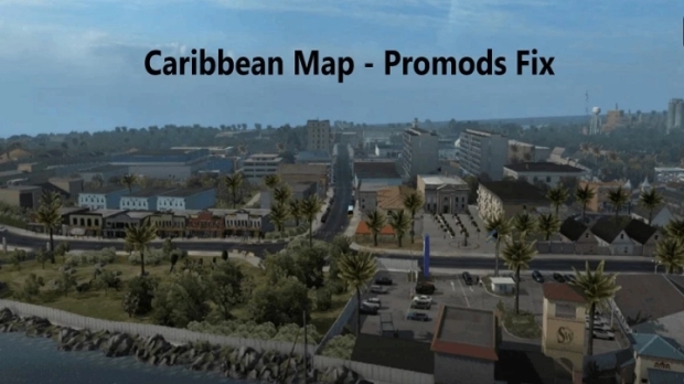 ATS - Caribbean Map - Promods Fix