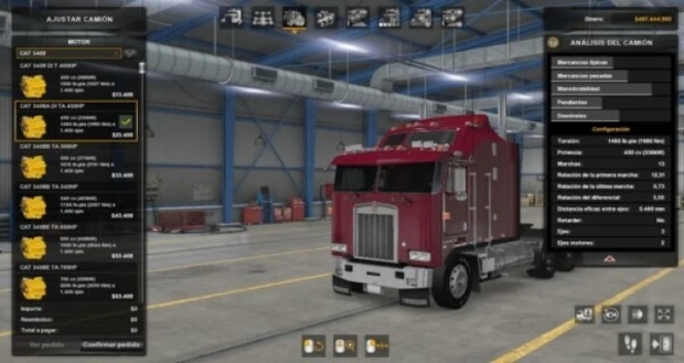 ATS - Caterpillar 3408 V8 Series Engines Pack