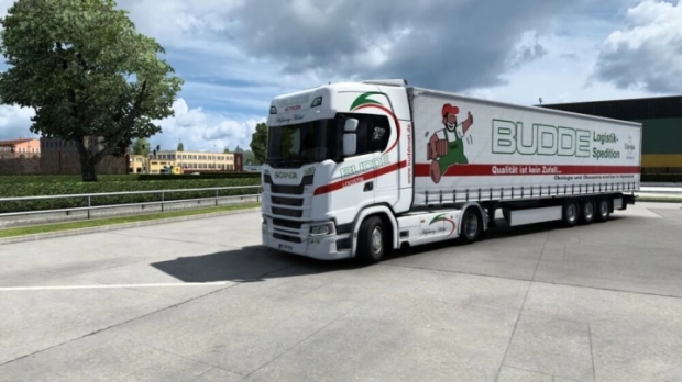 ETS2 - Combo Skin Budde Logistik V1.0