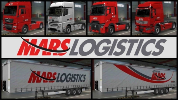 ETS2 - Combo Skin Mars Lojistik V1.0