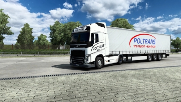 ETS2 - Combo Skin Poltrans V1.0