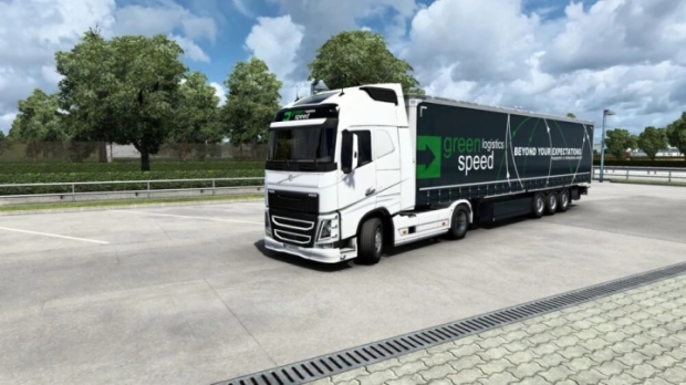 ETS2 - Combo Skin Speed Logistics V1.0