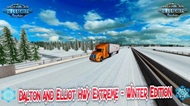 ATS - Dalton and Elliot Hwy Extreme 1:1 Winter Map
