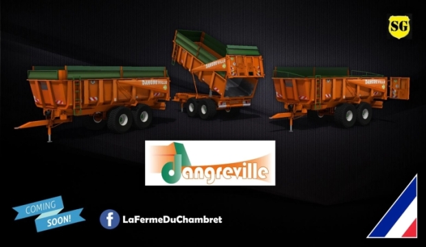 FS22 - Dangreville BB18 Trailer V1.0