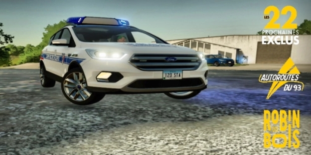 FS22 - Ford Kuga Police Municipale V1.0