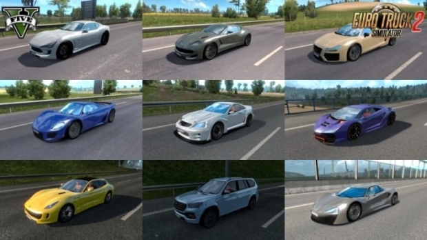 ETS2 - GTA V Traffic Pack