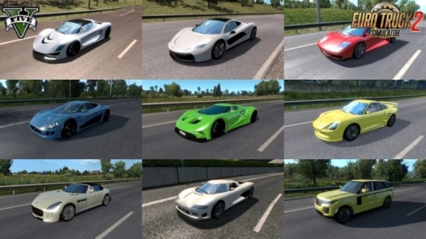 ETS2 - GTA V Traffic Pack V4.0