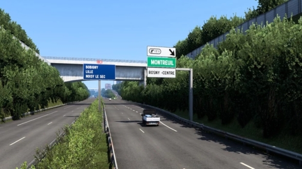 ETS2 - Ile de France Map (Paris Suburbs) V0.1