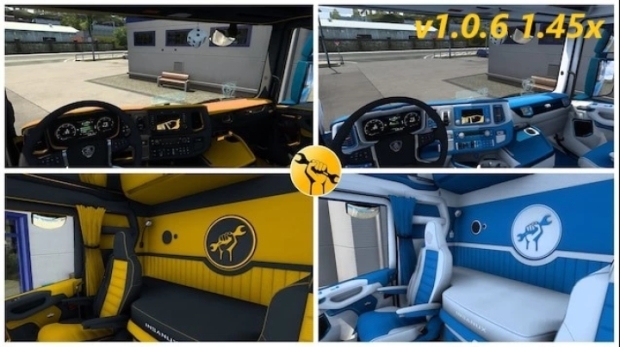 ETS2 - Insanux Scania NG Interior EU V1.06