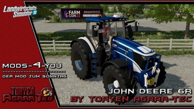 FS22 - John Deere 6R Farmcon Edition V1.0