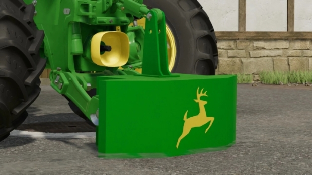 FS22 - John Deere Homemade Weight Beta