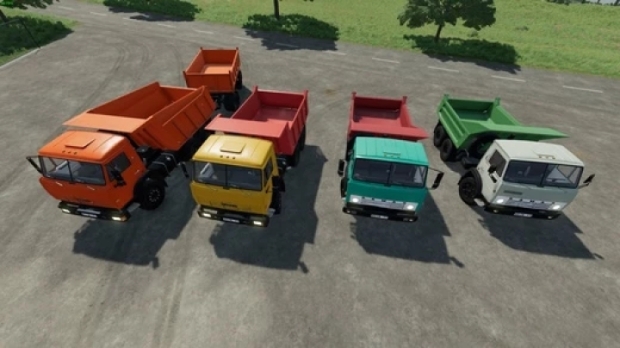 FS22 - Kamaz Dump Truck v1.0.0.4