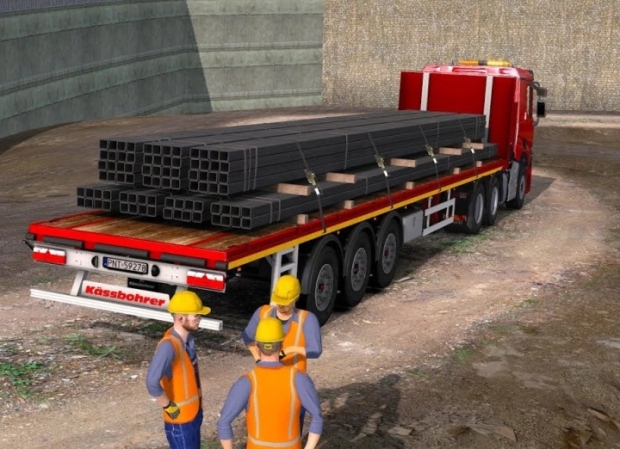 ETS2 - Kassbohrer Flatbed