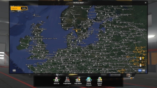 ETS2 - Lamb Univ Eurasia Sat BG Map V1.3