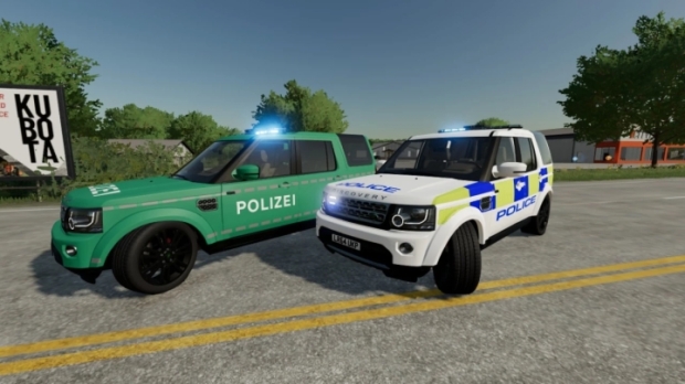 FS22 - Land Rover Discovery 4 UK Police Edit V2.0