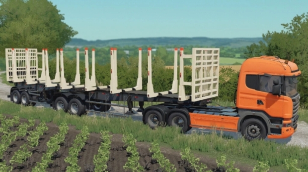 FS22 - Lizard Bi-Train Forestry Caastor V1.0