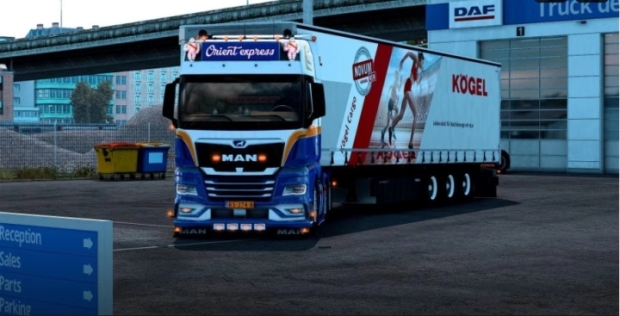 ETS2 - MAN TGX E6 2020 Orient v4.0