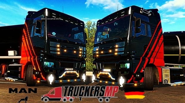ETS2 - MAN TGX Euro 6 Custom Tuning for Multiplayer V1.0
