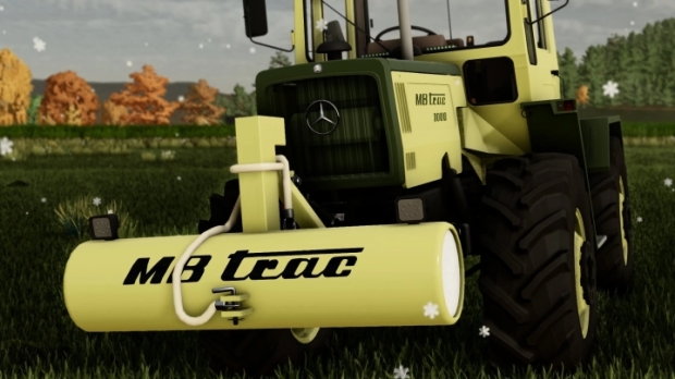 FS22 - Mercedes-Benz Trac Weight V1.2