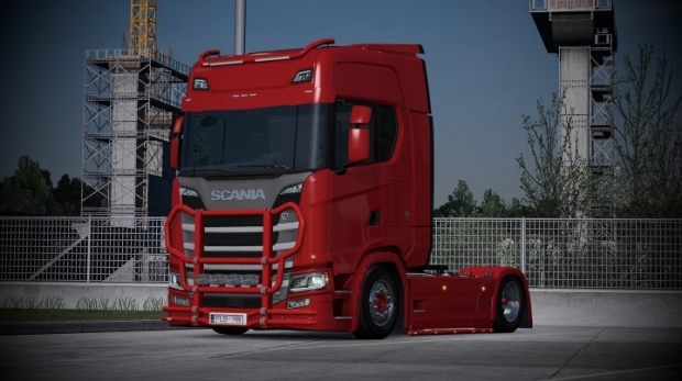 ETS2 - Painted HS-Schoch Parts for Scania S & R