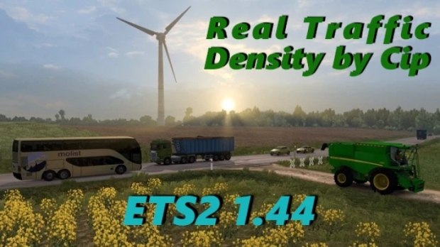 ETS2 - Real Traffic Density V1.44.b