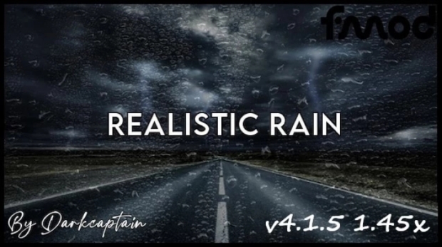 ETS2 - Realistic Rain V4.1.5