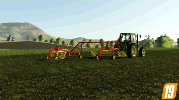 FS19 - Rolabar Rakes and Rake Hitch V1.0