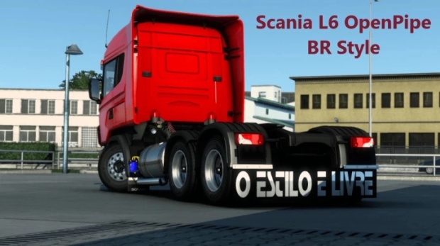 ETS2 - Scania L6 Straight Pipe BR Style V1.0